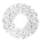 Perfect Holiday 30&#x22; Christmas Wreath Crystal White